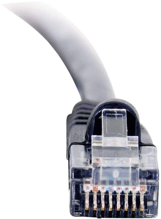 C2G 83187 RJ45 Patchkabel CAT 5e U/UTP 10.00 m Schwarz hochflexibel 1 St.