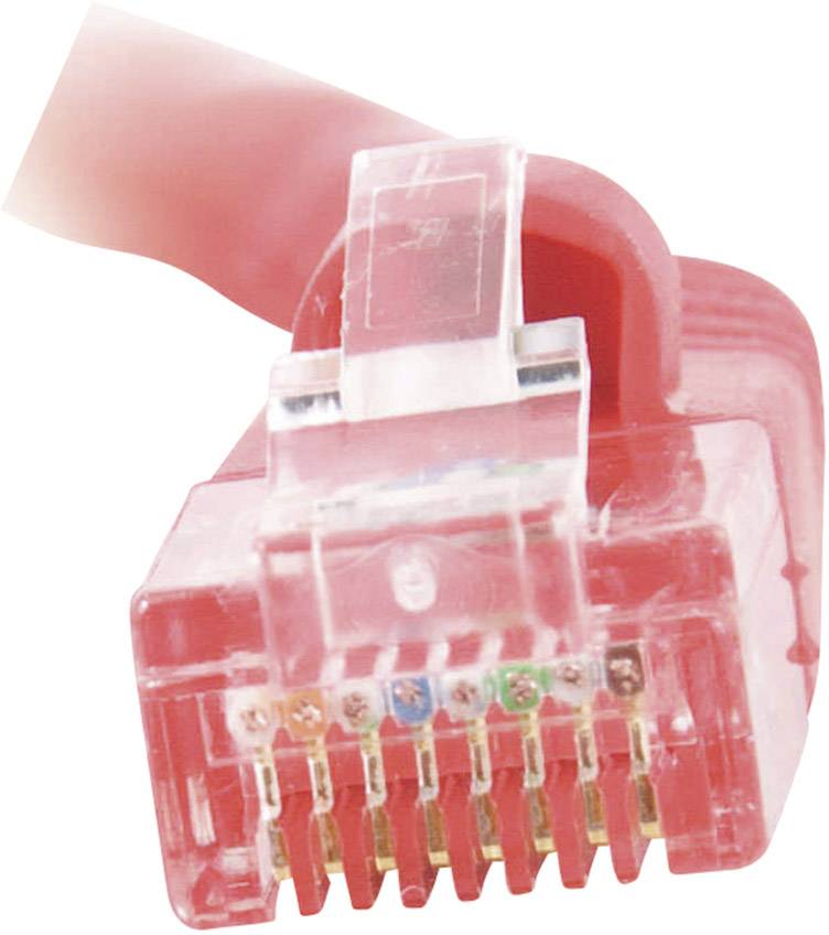 C2G 83224 RJ45 Netzwerkkabel, Patchkabel CAT 5e U/UTP 3.00 m Rot 1 St.