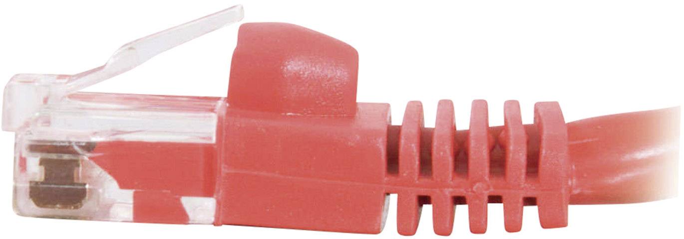 C2G 83224 RJ45 Netzwerkkabel, Patchkabel CAT 5e U/UTP 3.00 m Rot 1 St.