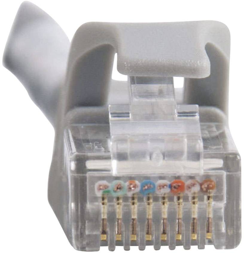 C2G 83366 RJ45 Netzwerkkabel, Patchkabel CAT 6 U/UTP 1.00 m Grau 1 St.