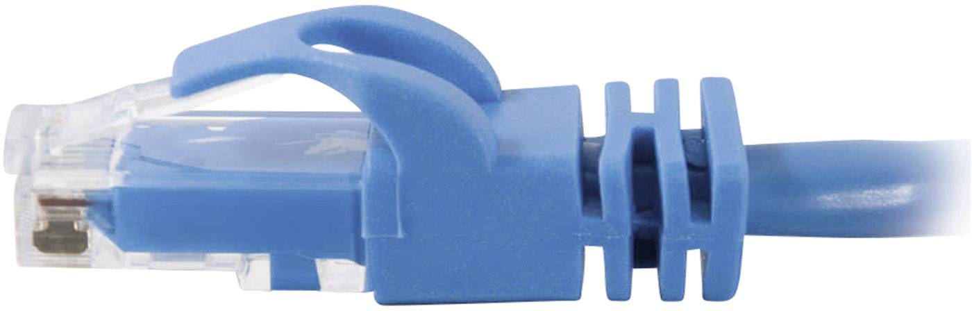 C2G 83387 RJ45 Netzwerkkabel, Patchkabel CAT 6 U/UTP 1.50 m Blau 1 St.