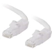 C2G 83485 RJ45 Netzwerkkabel, Patchkabel CAT 6 U/UTP 0.50 m Weiß 1 St. C2G 83485 RJ45 Netzwerkkabel, Patchkabel CAT 6 U/UTP 0.50 m Weiß 1 St.