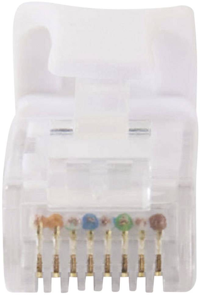 C2G 83490 RJ45 Netzwerkkabel, Patchkabel CAT 6 U/UTP 5.00 m Weiß 1 St.