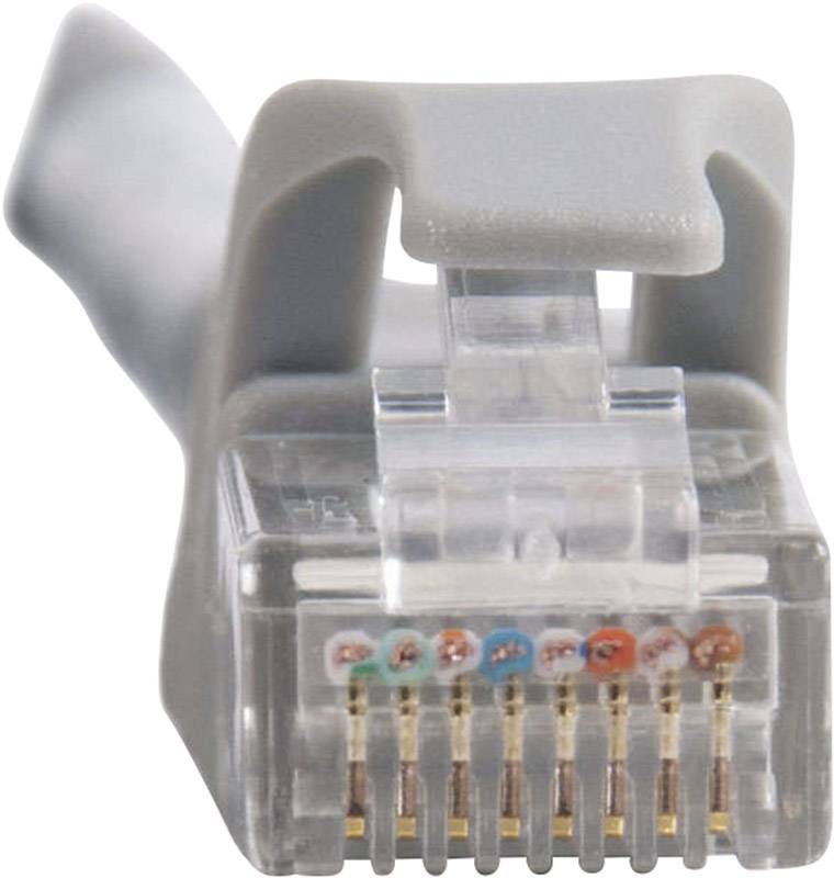 C2G RJ45 83510 Netzwerkkabel, Patchkabel CAT 6 U/UTP 5.00 m Grau hochflexibel