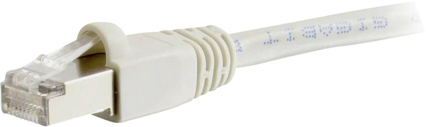 C2G 89900 RJ45 Patchkabel CAT 6a S/STP 0.50 m Grau 1 St.