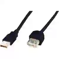 Digitus USB-Kabel USB 2.0 USB-A Stecker, USB-A Buchse 1.80m Schwarz AK-300202-018-S Digitus USB-Kabel USB 2.0 USB-A Stecker, USB-A Buchse 1.80m Schwarz AK-300202-018-S