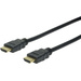 Digitus HDMI Anschlusskabel HDMI-A Stecker, HDMI-A Stecker 1.00 m Schwarz AK-330107-010-S Audio Ret