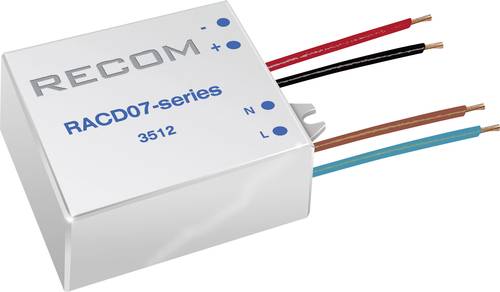 Recom Lighting RACD07-350 LED-Konstantstromquelle 7W 350mA 21 V/DC Betriebsspannung max.: 264 V/AC