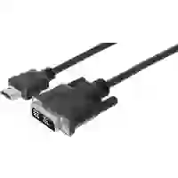 Digitus HDMI / DVI Adapterkabel HDMI-A Stecker, DVI-D 18+1pol. Stecker 2.00m Schwarz AK-330300-020-S schraubbar HDMI-Kabel Digitus HDMI / DVI Adapterkabel HDMI-A Stecker, DVI-D 18+1pol. Stecker 2.00m Schwarz AK-330300-020-S schraubbar HDMI-Kabel