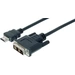 Digitus HDMI / DVI Adapterkabel HDMI-A Stecker, DVI-D 18+1pol. Stecker 2.00m Schwarz AK-330300-020-S schraubbar HDMI-Kabel Digitus HDMI / DVI Adapterkabel HDMI-A Stecker, DVI-D 18+1pol. Stecker 2.00m Schwarz AK-330300-020-S schraubbar HDMI-Kabel