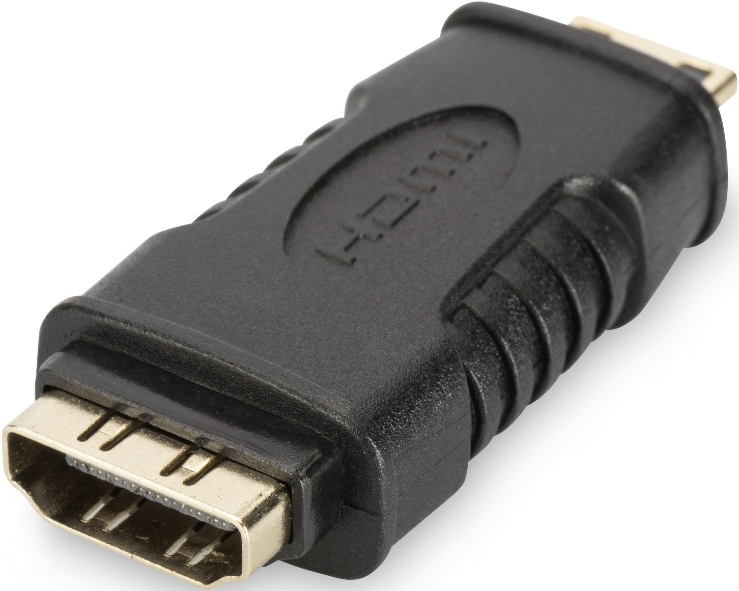 Digitus HDMI Adapter [1x HDMI-Stecker C Mini - 1x HDMI-Buchse] Schwarz