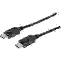 Digitus DisplayPort Anschlusskabel DisplayPort Stecker, DisplayPort Stecker 2.00m Schwarz AK-340103-020-S DisplayPort-Kabel