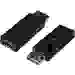 Digitus AK-340602-000-S DisplayPort / HDMI Adapter [1x DisplayPort Stecker - 1x HDMI-Buchse] Schwarz