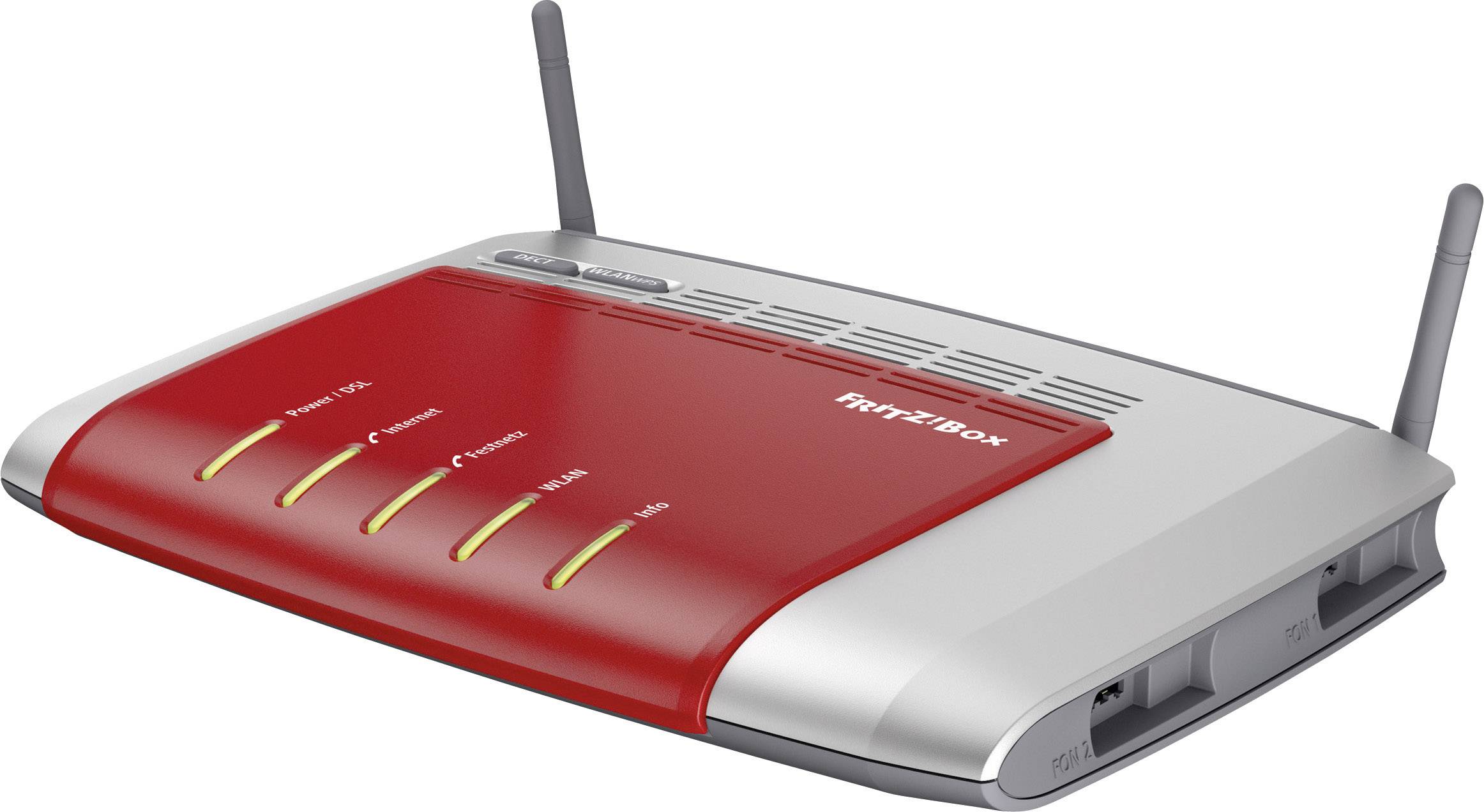 Fritz! FRITZ!Box 7272 International WLAN Router mit Modem Integriertes Modem: ADSL, ADSL2+ 450 MBit/s