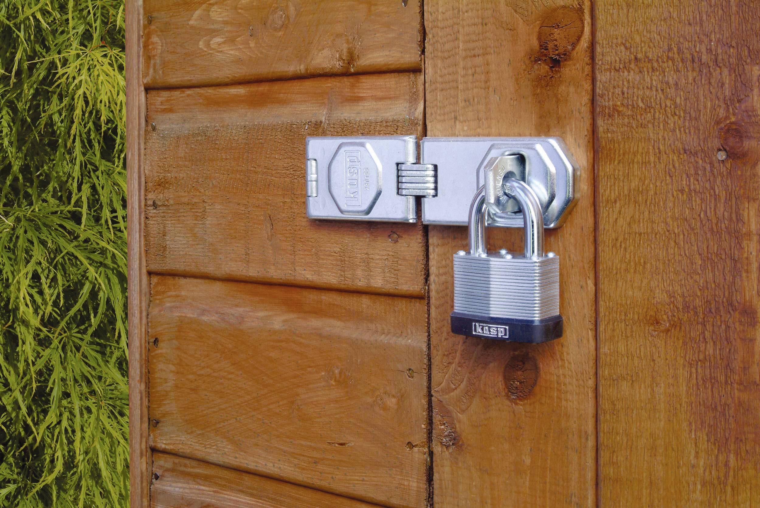 KASP K13040D Vorhängeschloss 40mm verschieden schließend Silber Schlüsselschloss