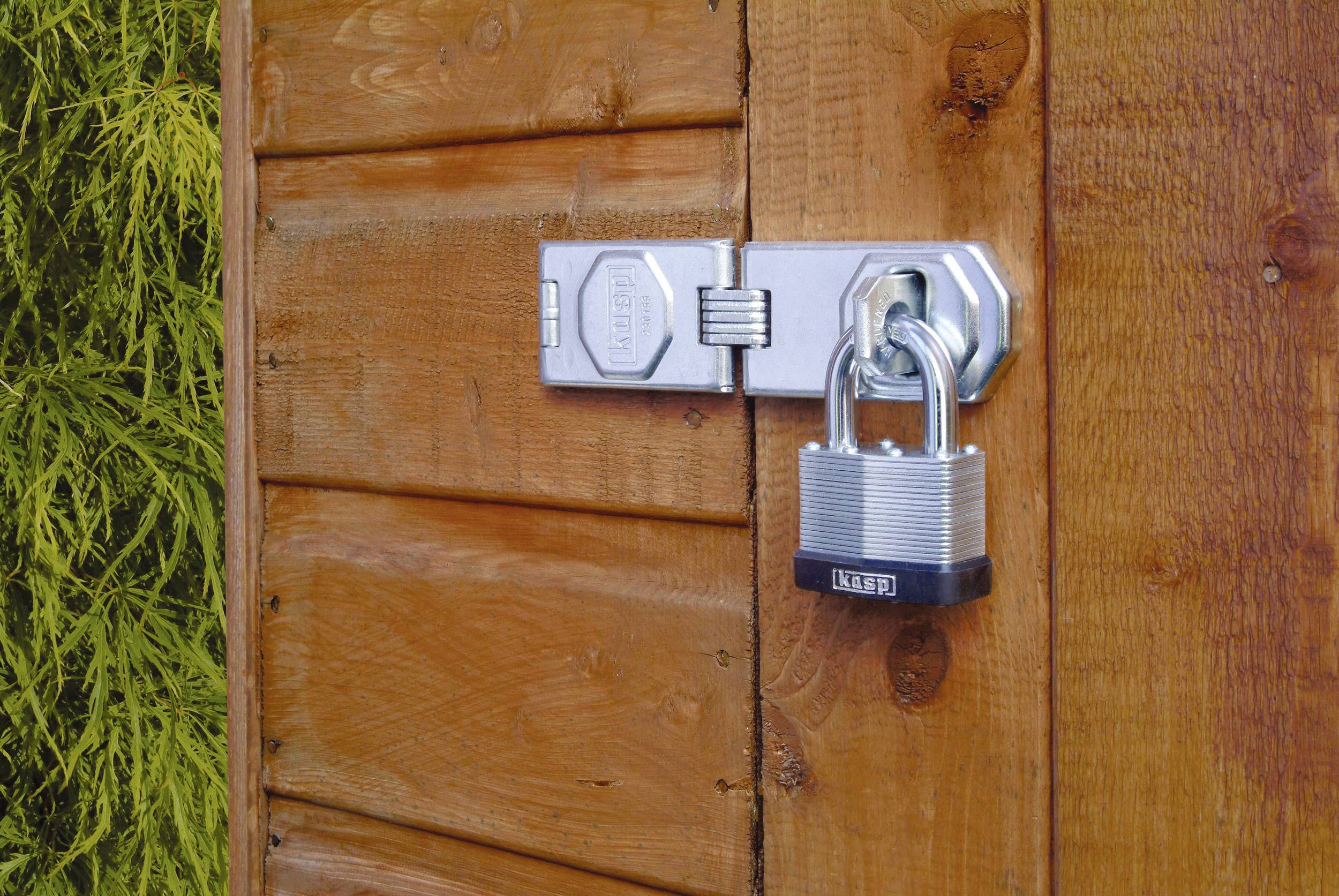 KASP K13050 Vorhängeschloss 50mm verschieden schließend Silber Schlüsselschloss