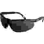 Protectionworld 2012009 Schutzbrille inkl. UV-Schutz Schwarz, Rot DIN EN 166-1