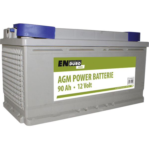 Enduro Batterie AGM Power 90AH 12V Versorgungsbatterie versandkostenfrei