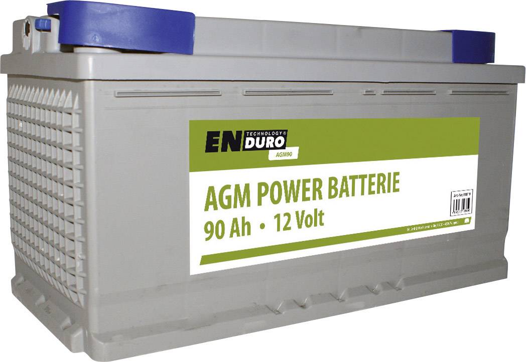 Enduro Batterie AGM Power 90AH 12V Versorgungsbatterie