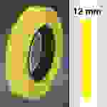 Oracover 26-039-012-M Zierstreifen Oraline (L x B) 15m x 12mm Transparent-Gelb