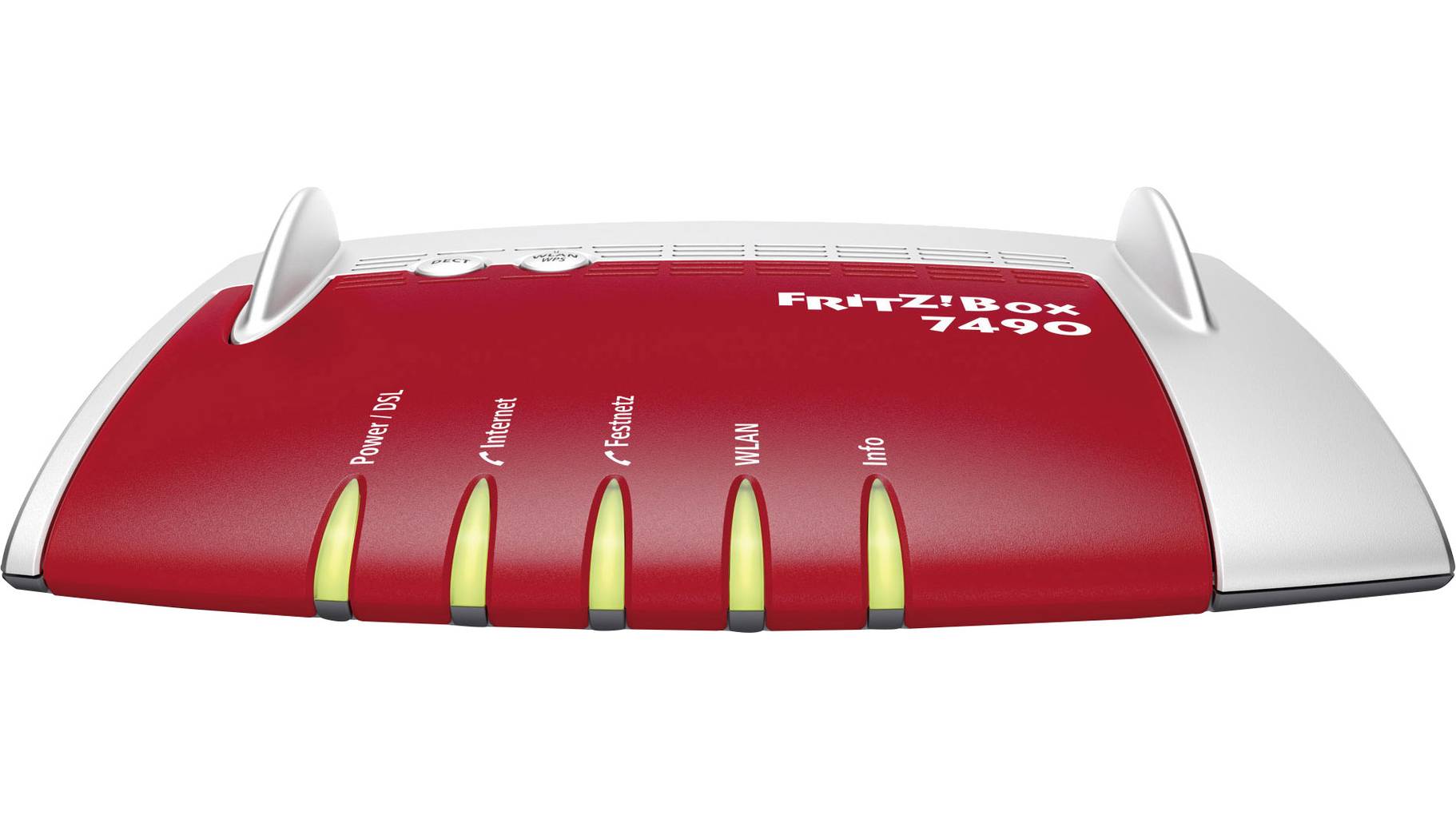 AVM FRITZ!Box 7490 WLAN Router mit Modem Integriertes Modem: ADSL ...