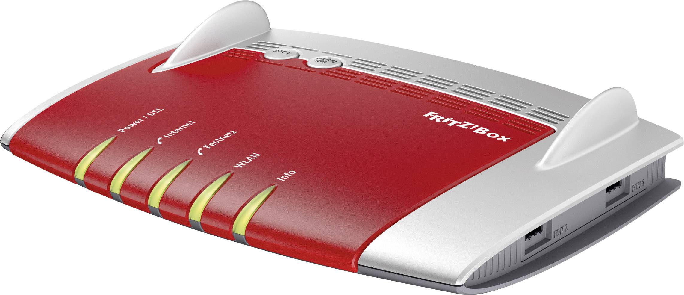 AVM FRITZ!Box 7490 + 3x FRITZ!Fon C5 WLAN Router mit Modem Integriertes Modem: ADSL, ADSL2+, VDSL 2.4GHz, 5GHz 1.6 GBit/s