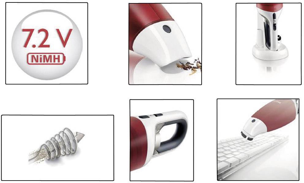 Philips Home FC 6144/01 MiniVac FC 6144/01 Akku-Handstaubsauger 7.2 V