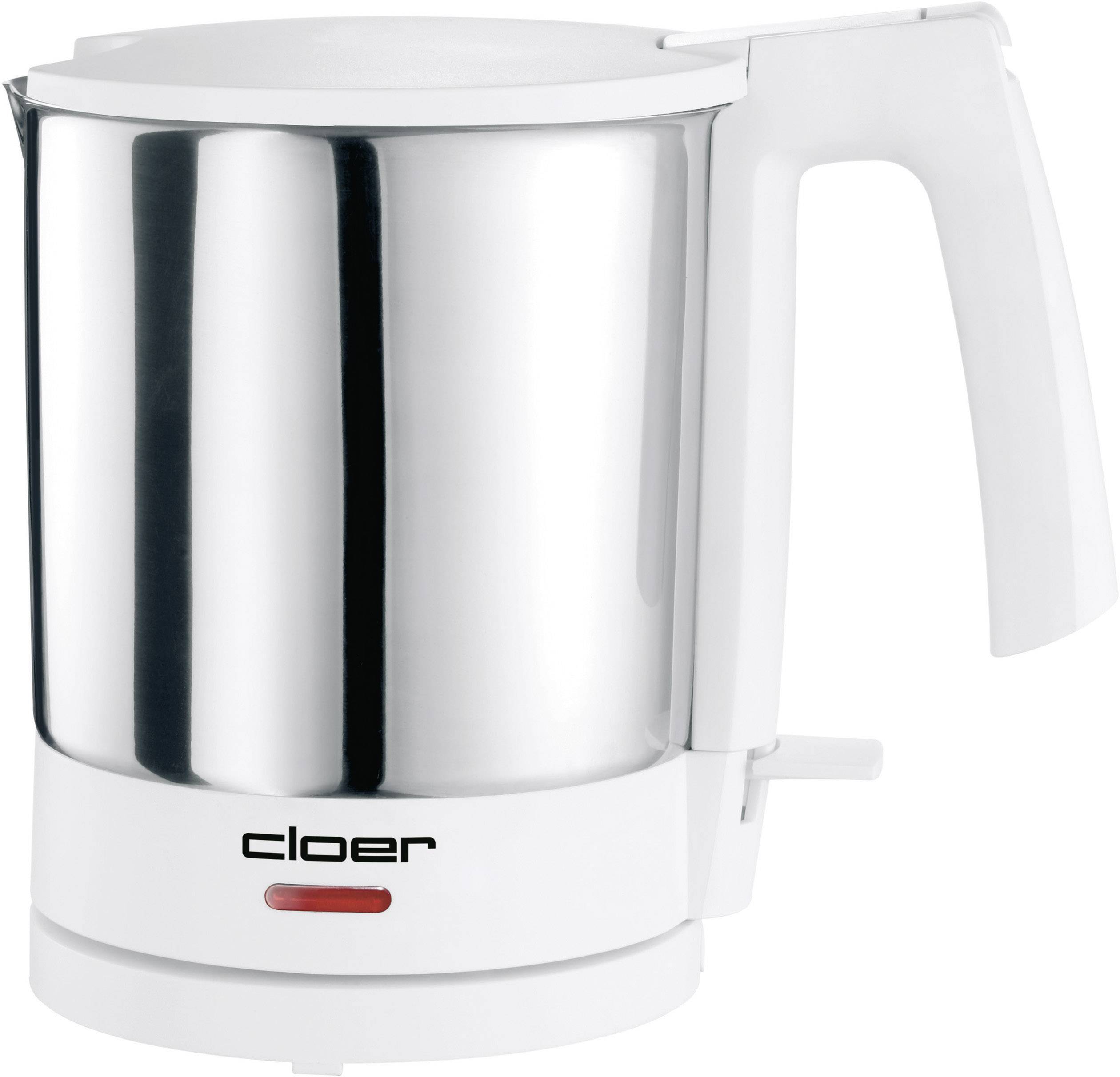 Cloer 4701 Wasserkocher Chrom, Weiß