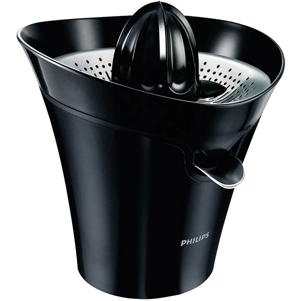 Philips Zitruspresse HR 2752/90 Pure Essential Collection 85W direkter Saftauslauf Schwarz Philips Zitruspresse HR 2752/90 Pure Essential Collection 85W direkter Saftauslauf Schwarz