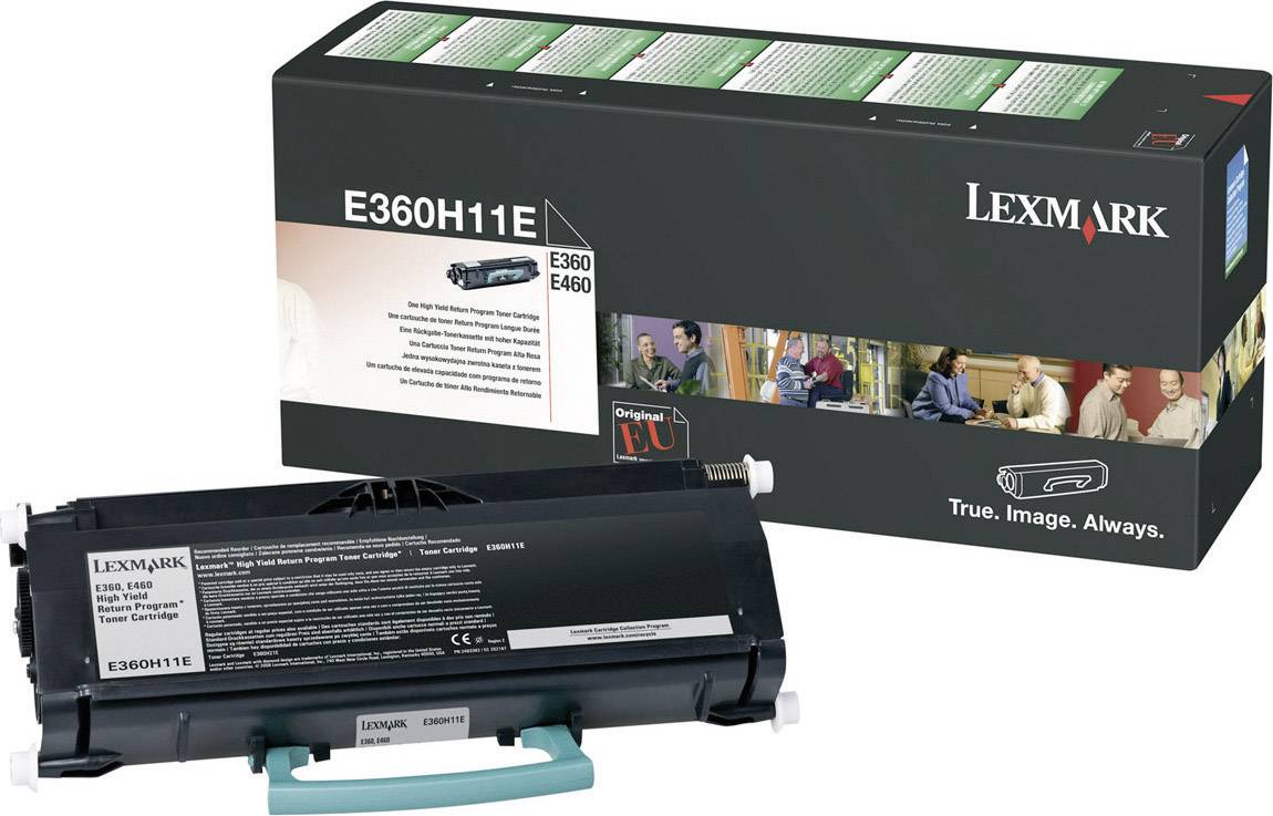Lexmark Rückgabe Tonerkassette E360 E460 Original Schwarz 9000 Seiten E360H11E