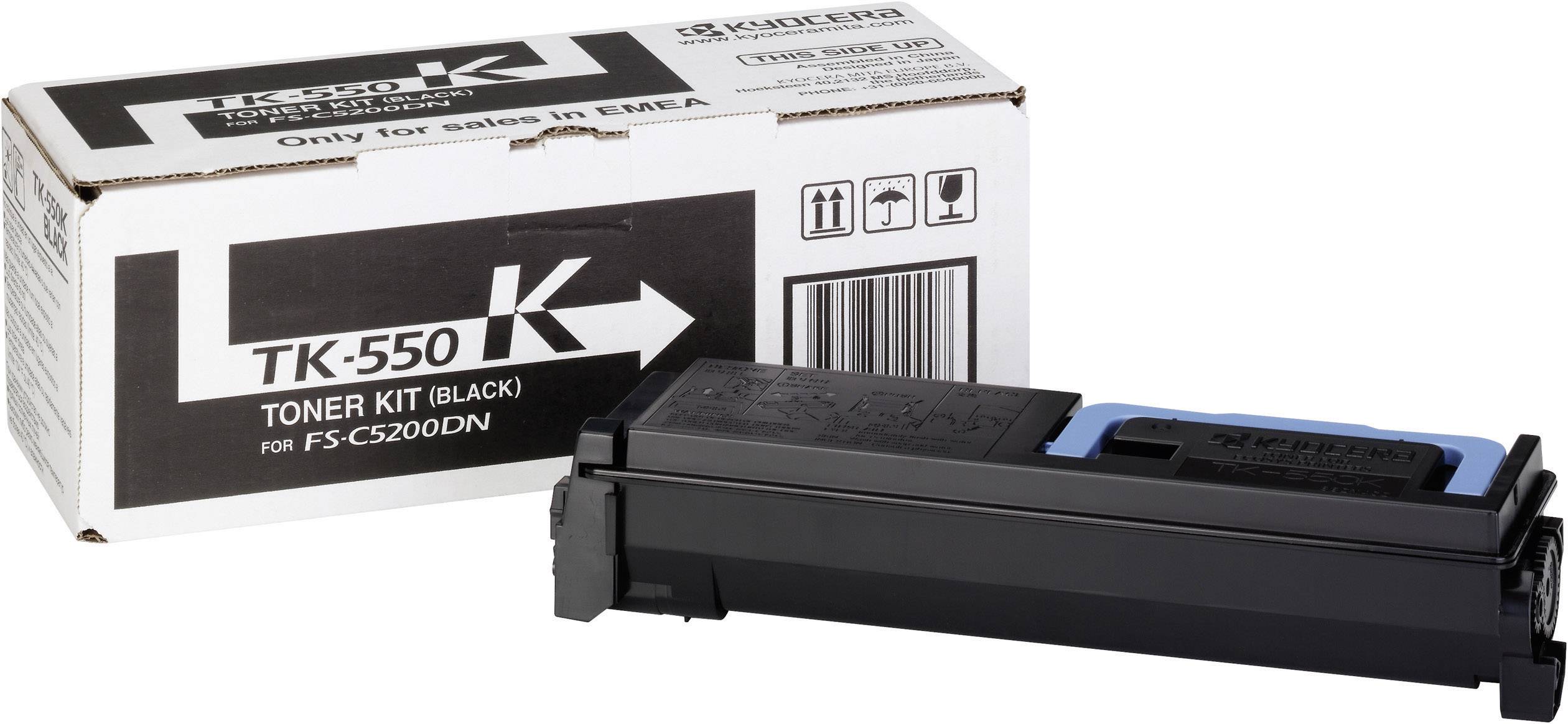 Kyocera TK 550K - Schwarz - Original - Tonerpatrone