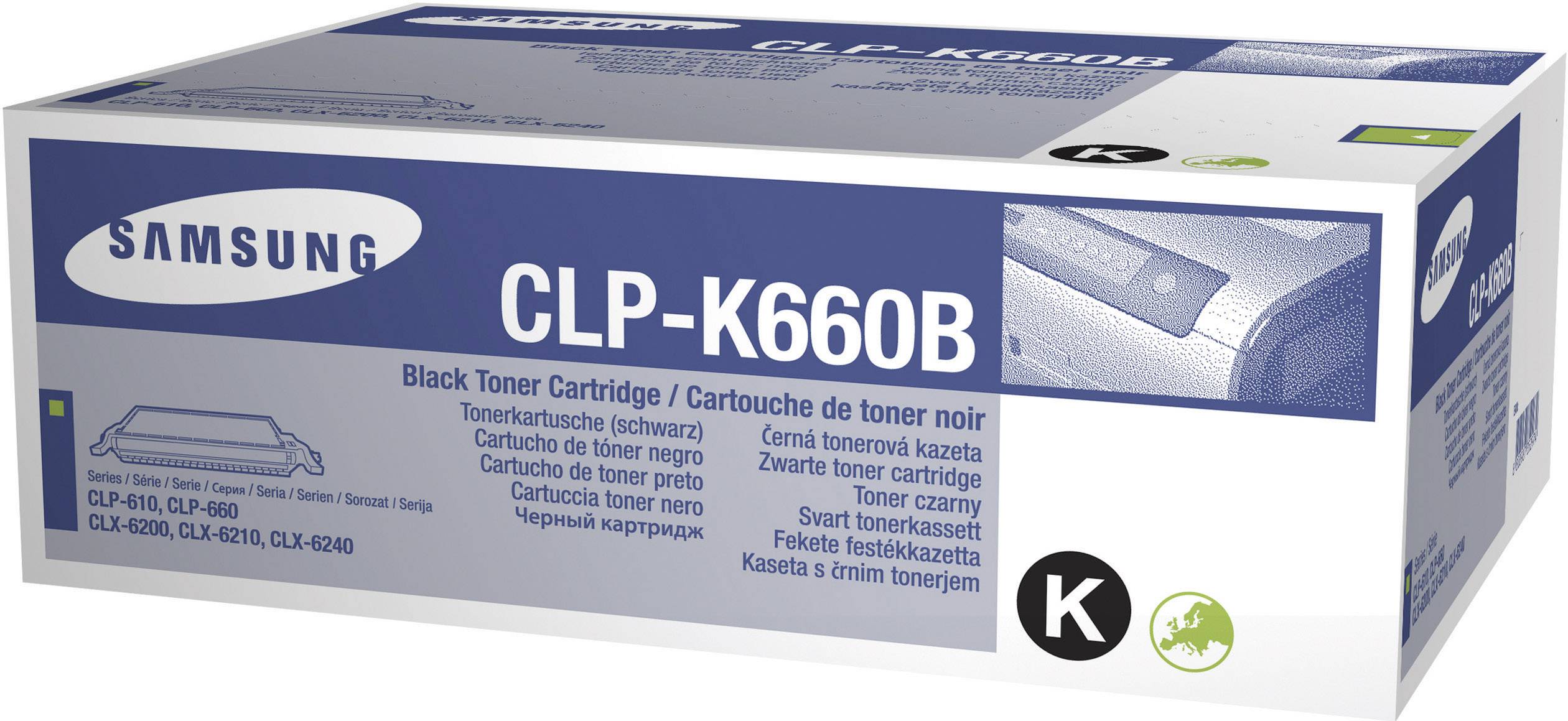 Samsung Toner CLP-K660B Original Schwarz 4000 Seiten CLP-K660B/ELS