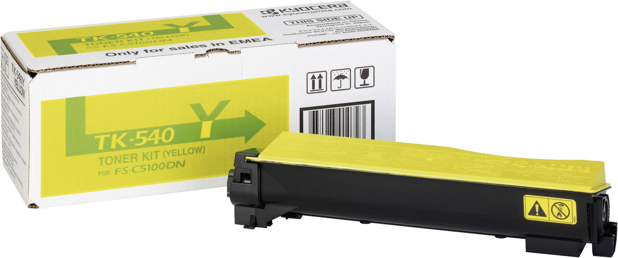 Kyocera TK 540Y - Gelb - Original - Tonerpatrone