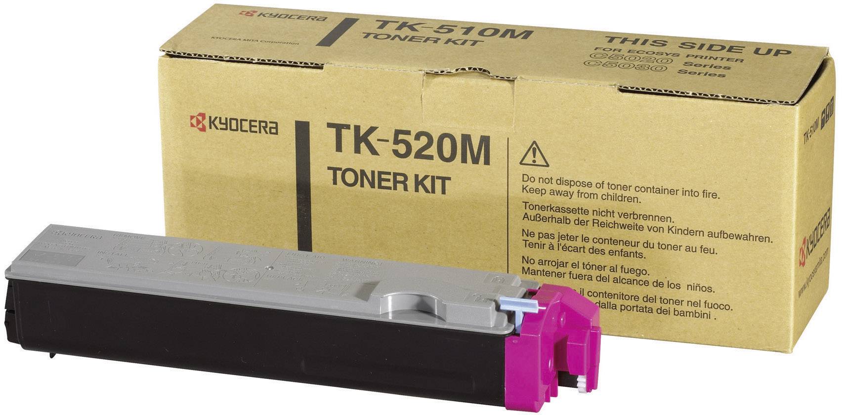 Kyocera Toner TK-520M Original Magenta 4000 Seiten 1T02HJBEU0