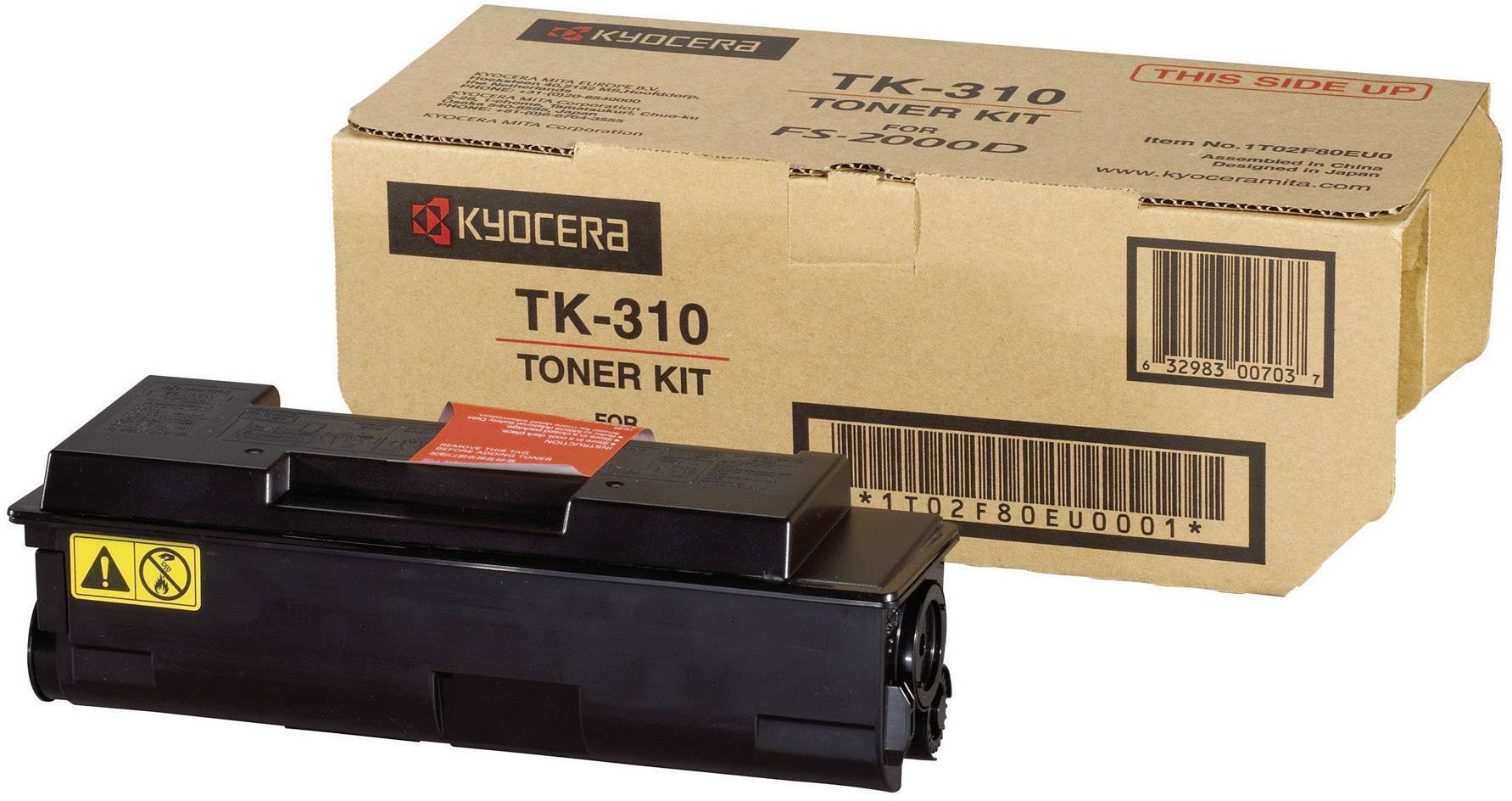 Kyocera TK 310 - Schwarz - Original - Tonersatz - für FS-2000, 3900, 4000