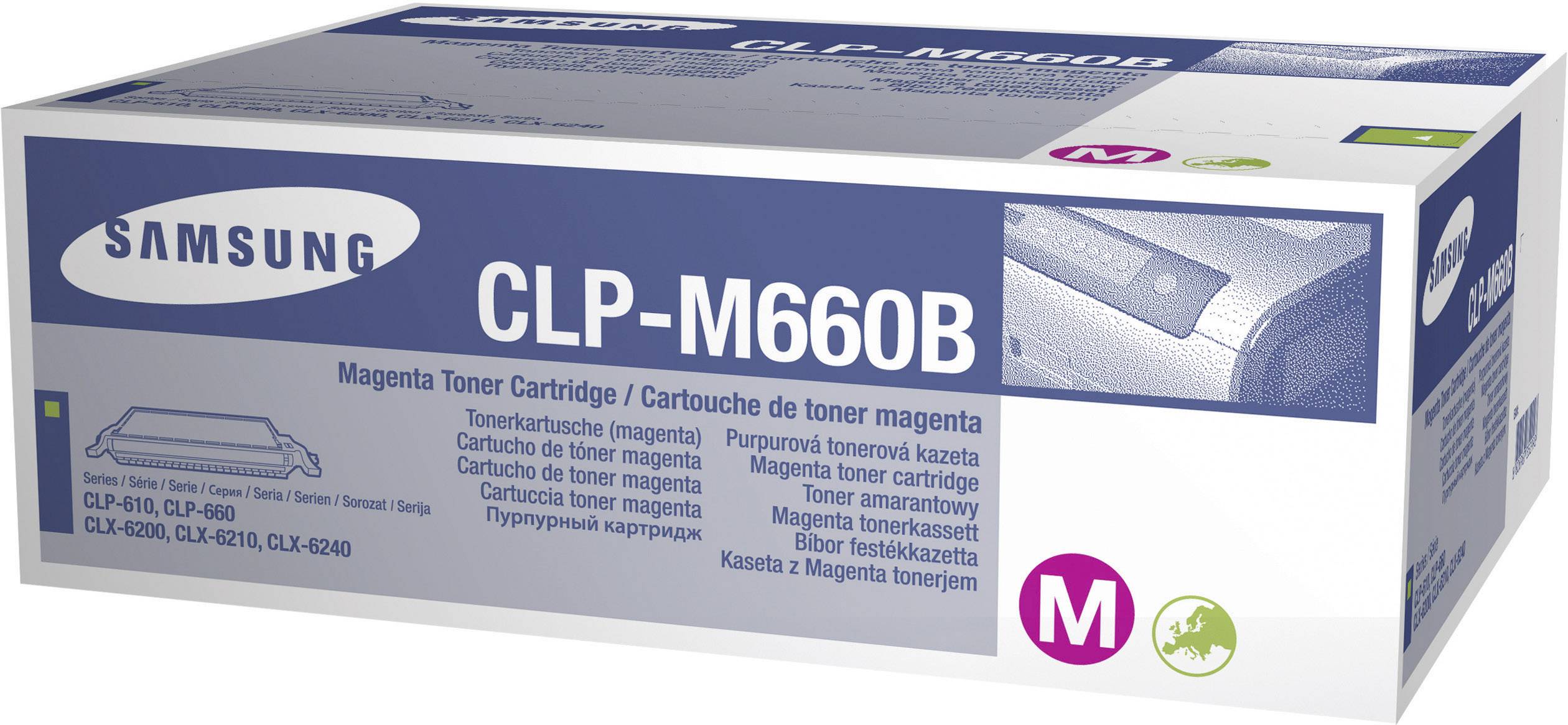Samsung Toner CLP-M660B Original Magenta 4000 Seiten CLP-M660B/ELS