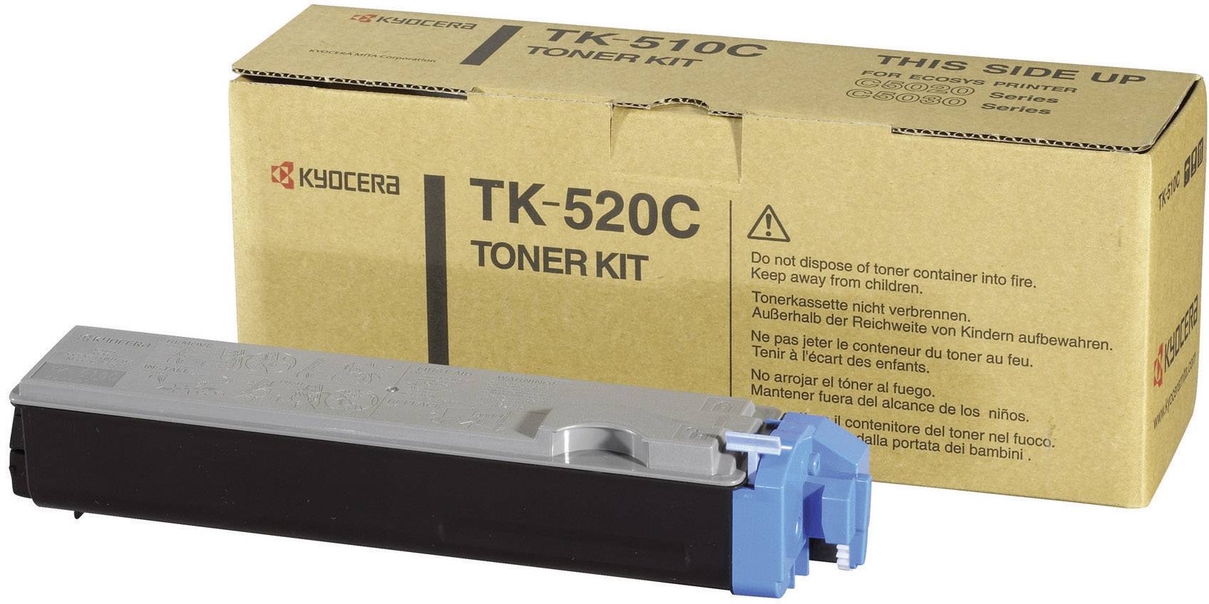 Kyocera Toner TK-520C Original Cyan 4000 Seiten 1T02HJCEU0