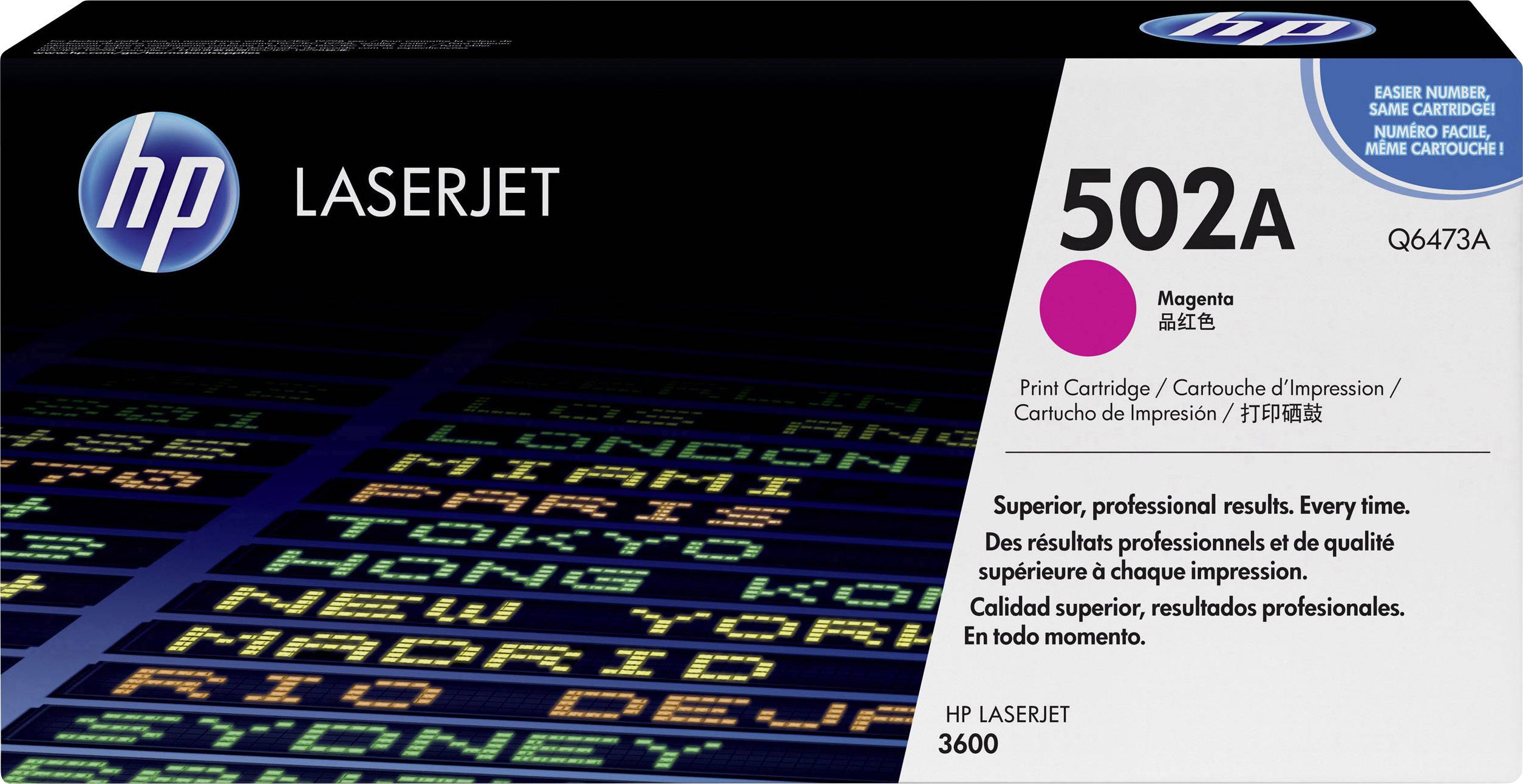 HP Tonerkassette 502A Original Magenta 4000 Seiten Q6473A
