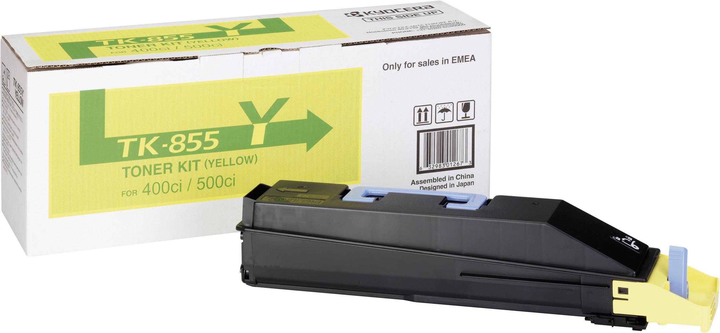 Kyocera Toner TK-855Y Original Gelb 18000 Seiten 1T02H7AEU0