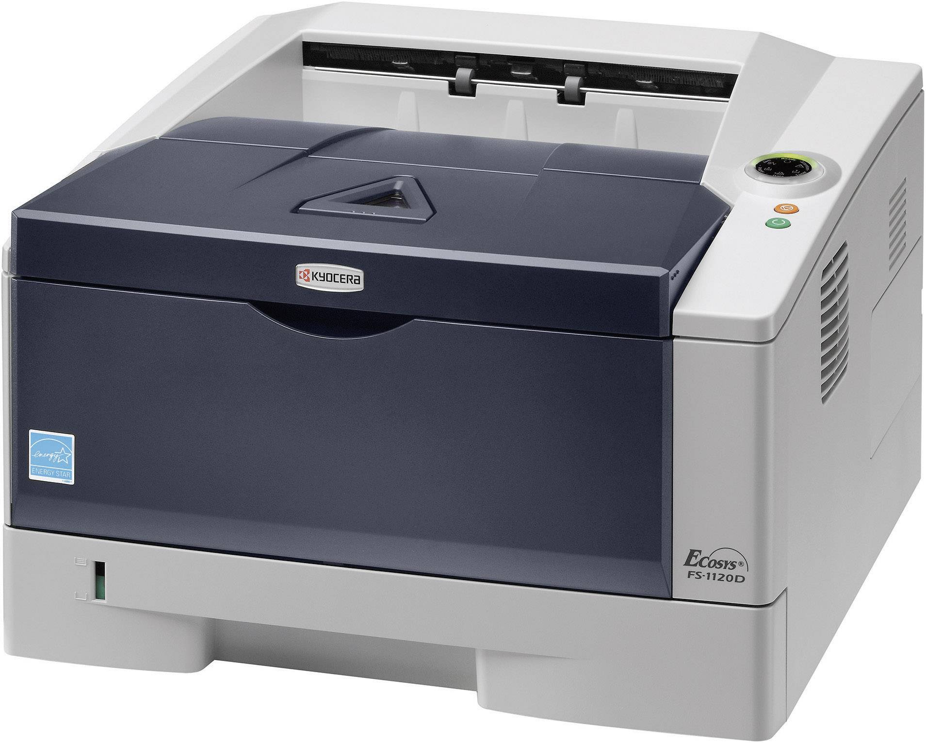 Kyocera FS-1120DN, S/W-Laserdrucker, A4, USB,LAN,Duplex, 1800 x 600 dpi, Max. 30 S./min (S/W)