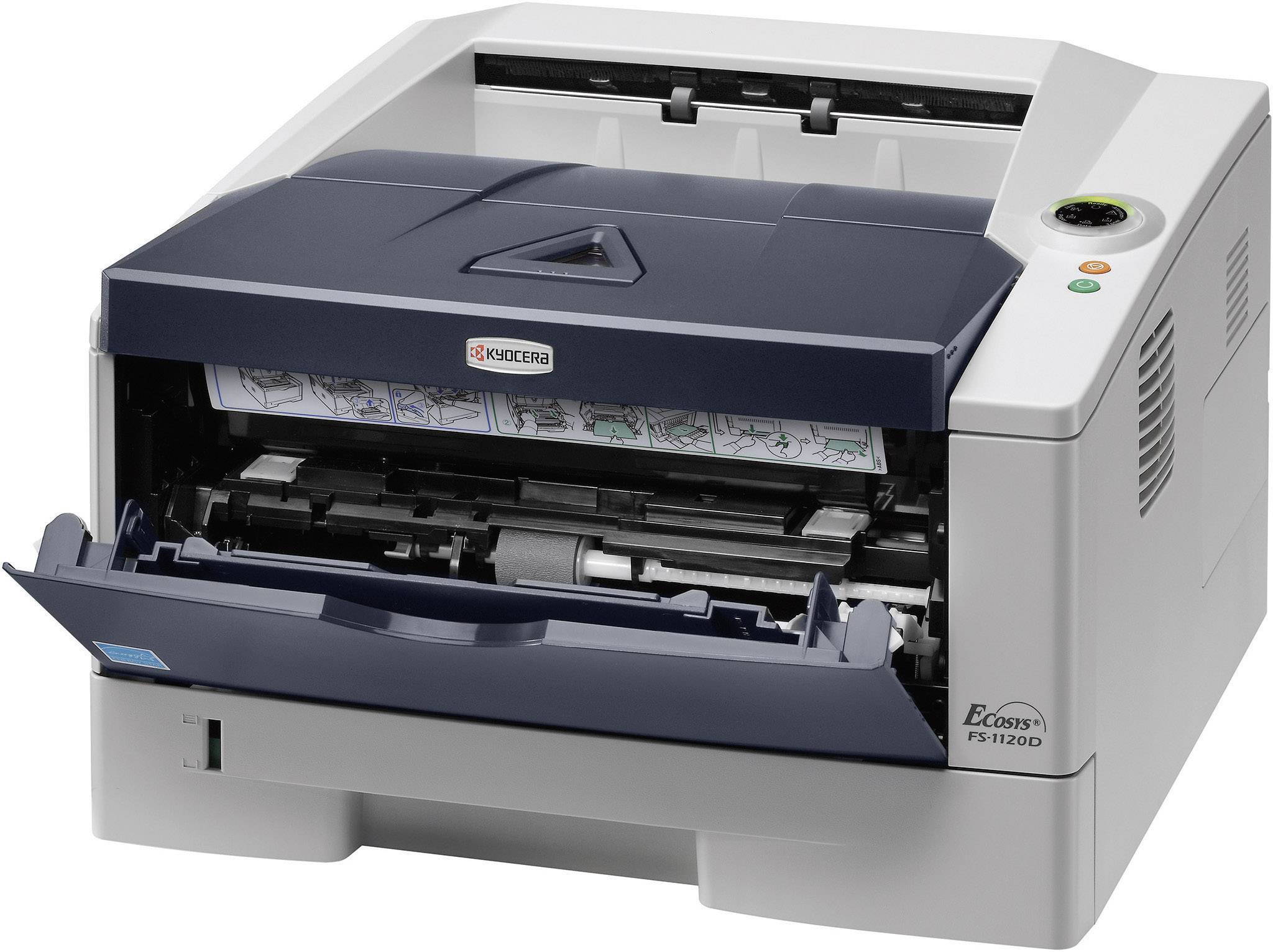 Kyocera FS-1120DN, S/W-Laserdrucker, A4, USB,LAN,Duplex, 1800 x 600 dpi, Max. 30 S./min (S/W)