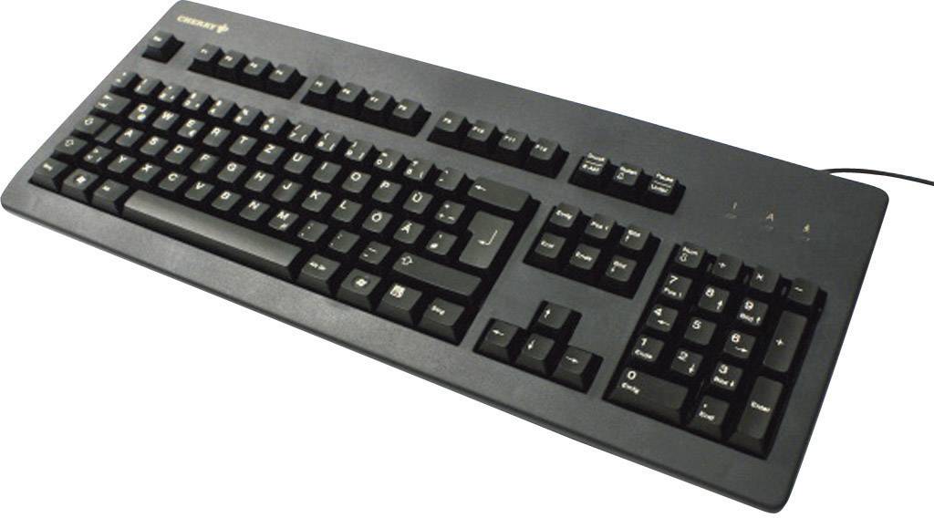 CHERRY G80-3000 USB Tastatur Deutsch, QWERTZ Schwarz