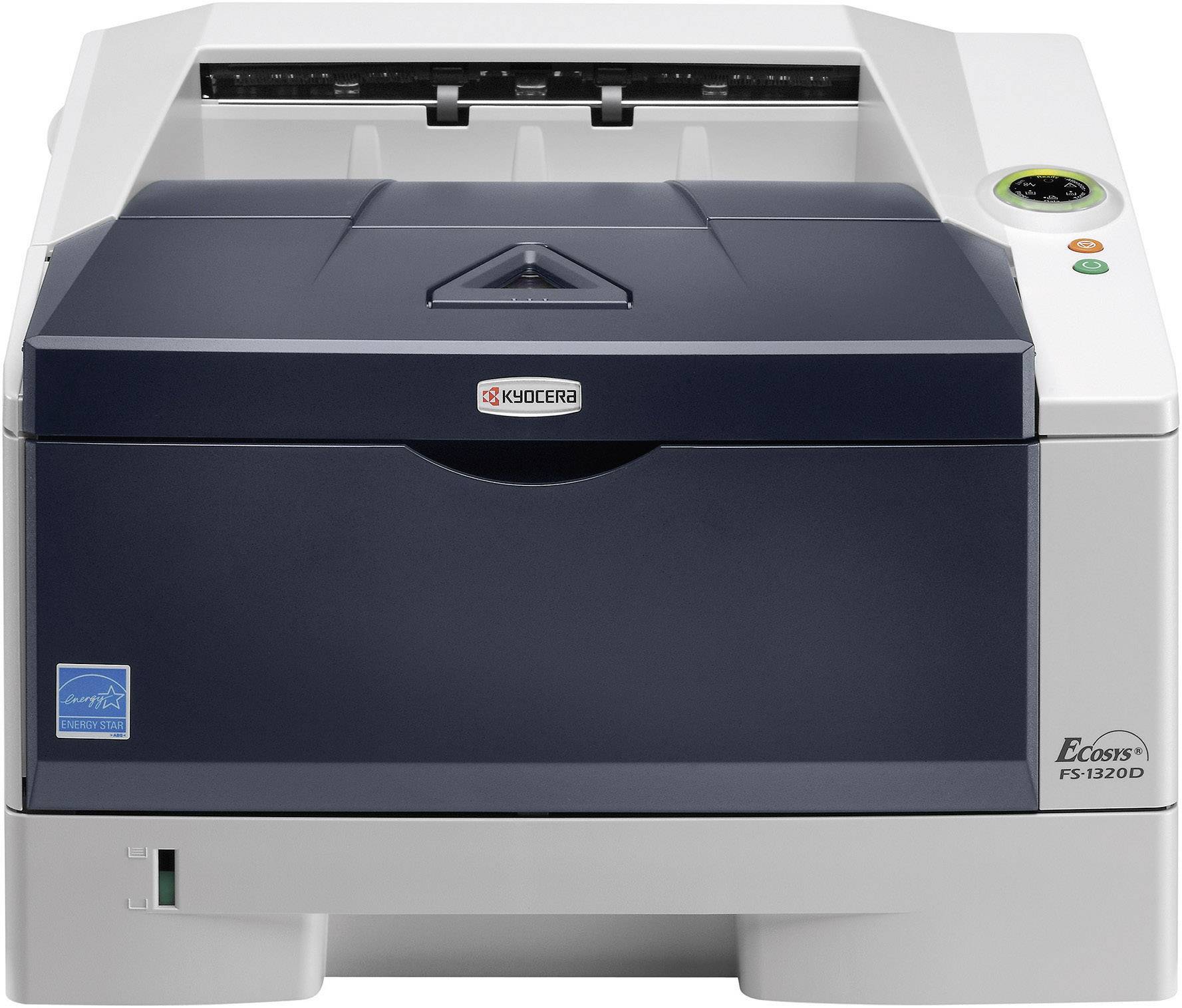 Kyocera FS-1320D, S/W-Laserdrucker, A4, USB,Duplex, 1200 x 1200 dpi, Max. 35 S./min (S/W)