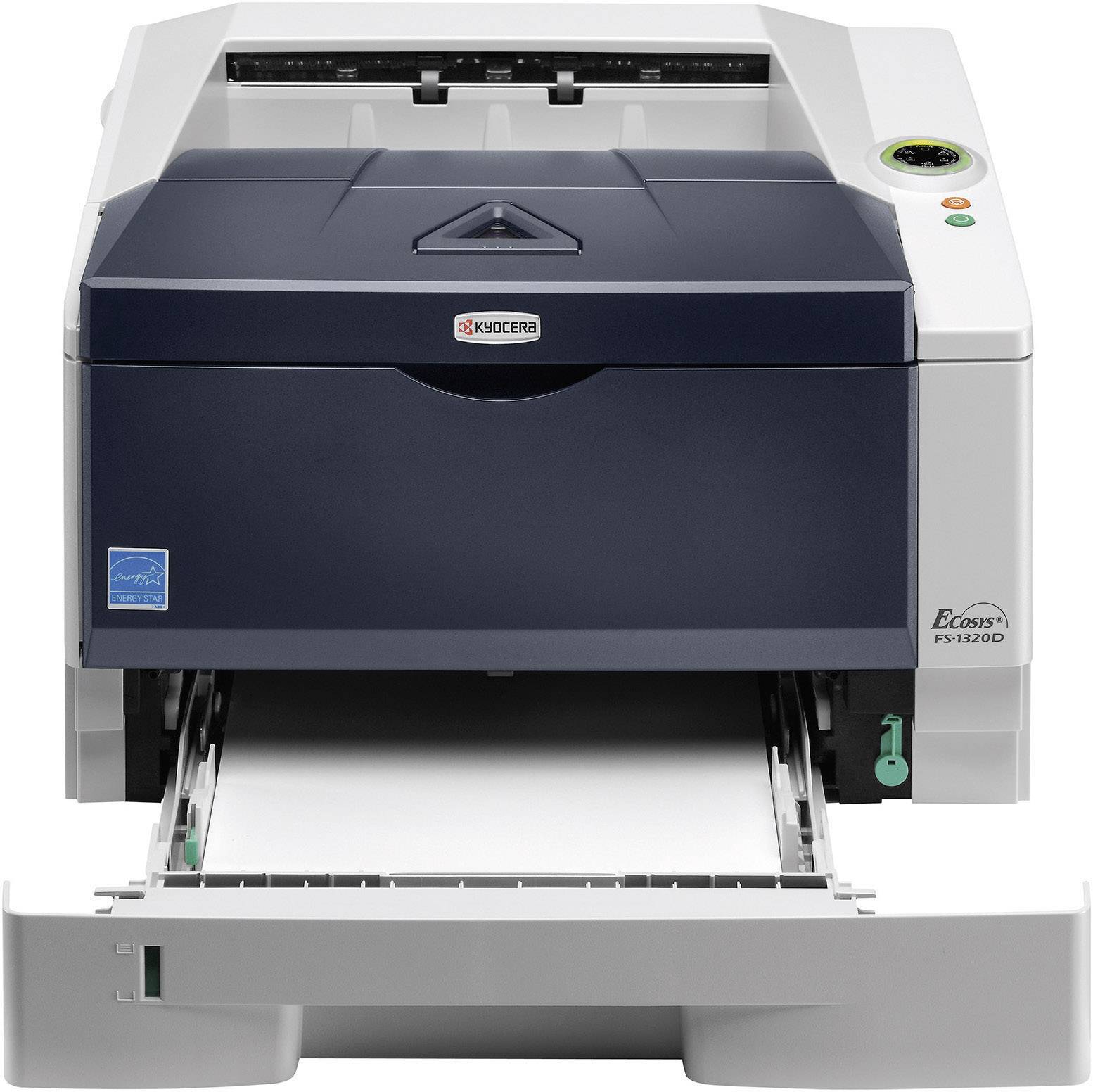 Kyocera FS-1320D, S/W-Laserdrucker, A4, USB,Duplex, 1200 x 1200 dpi, Max. 35 S./min (S/W)