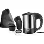 Unold 18575 Reis-set Wasserkocher kabelgebunden Edelstahl, Schwarz Fassungsvermögen: 0.5l Unold 18575 Reis-set Wasserkocher kabelgebunden Edelstahl, Schwarz Fassungsvermögen: 0.5l