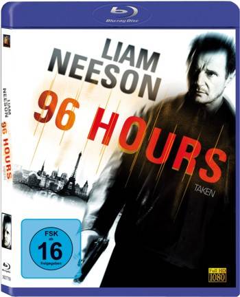 blu-ray 96 Hours FSK: 16