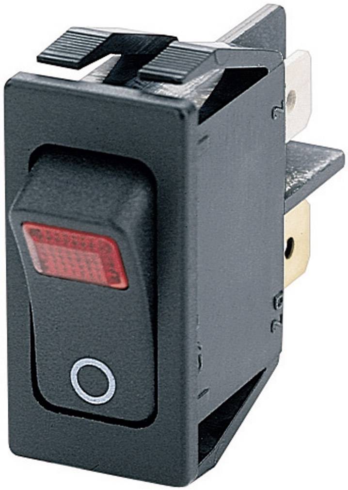 Marquardt 1555.3102 Wippschalter 1555.3102 250 V/AC 16A 2 x Aus/Ein IP40 rastend 1St.