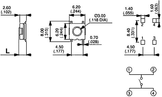 APEM PHAP3373 PHAP3373 Drucktaster 12 V/DC 0.05A 1 x Aus/(Ein) tastend