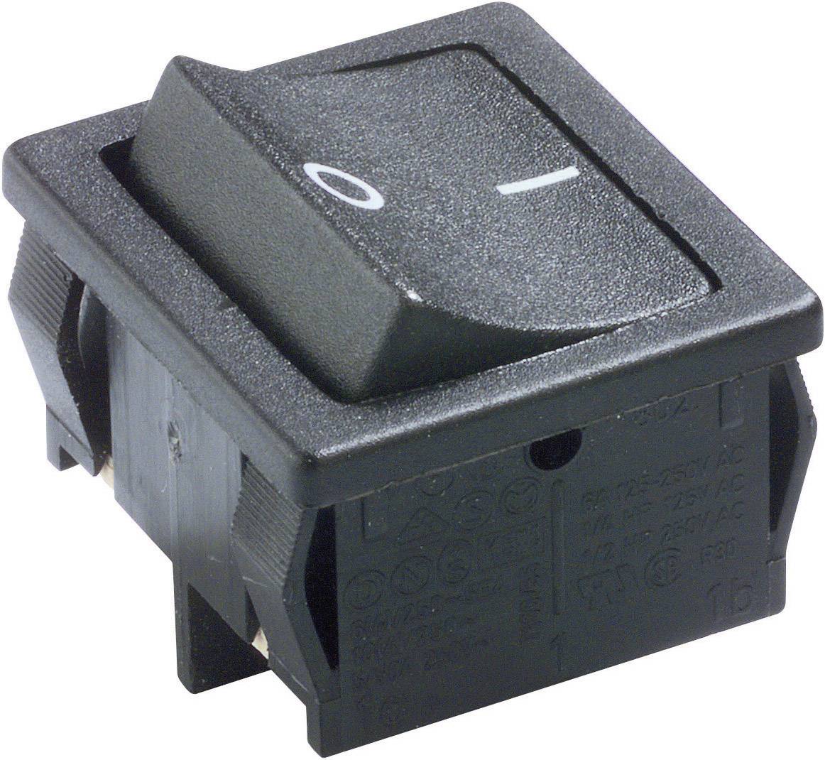 Marquardt 1802.6123 Wippschalter 1802.6123 250 V/AC 6A 2 x Aus/Ein IP40 rastend 1St.