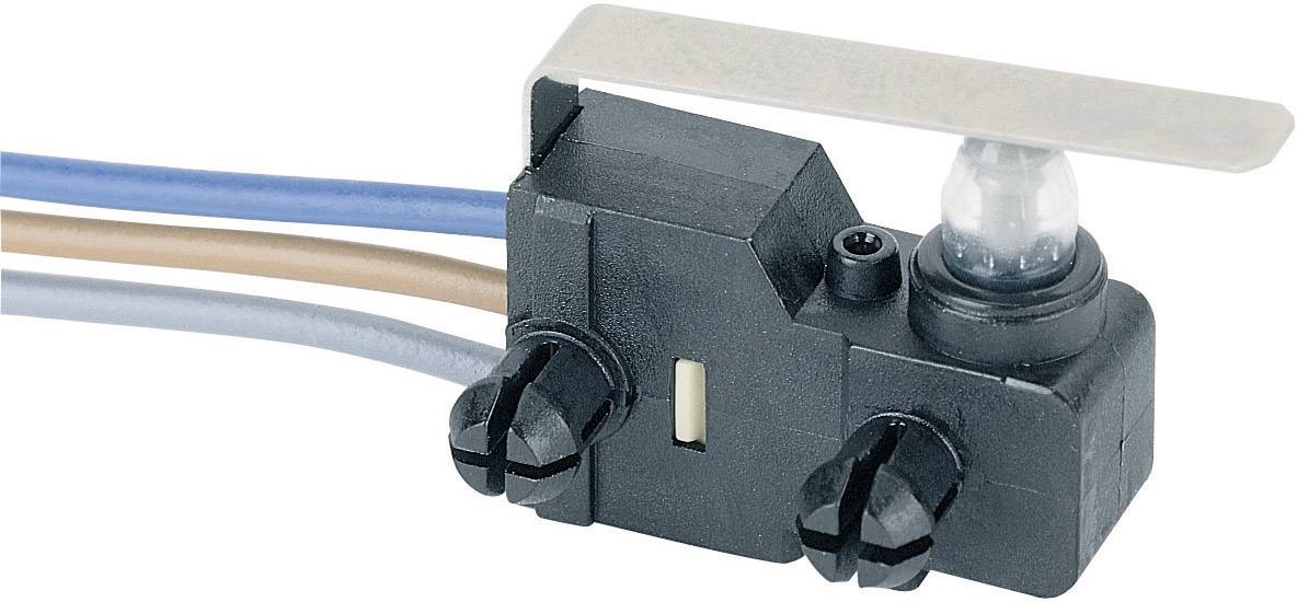 Marquardt 1022.2201 Mikroschalter 1022.2201 24 V/DC 2A 1 x Ein/(Ein) IP67 tastend 1St.